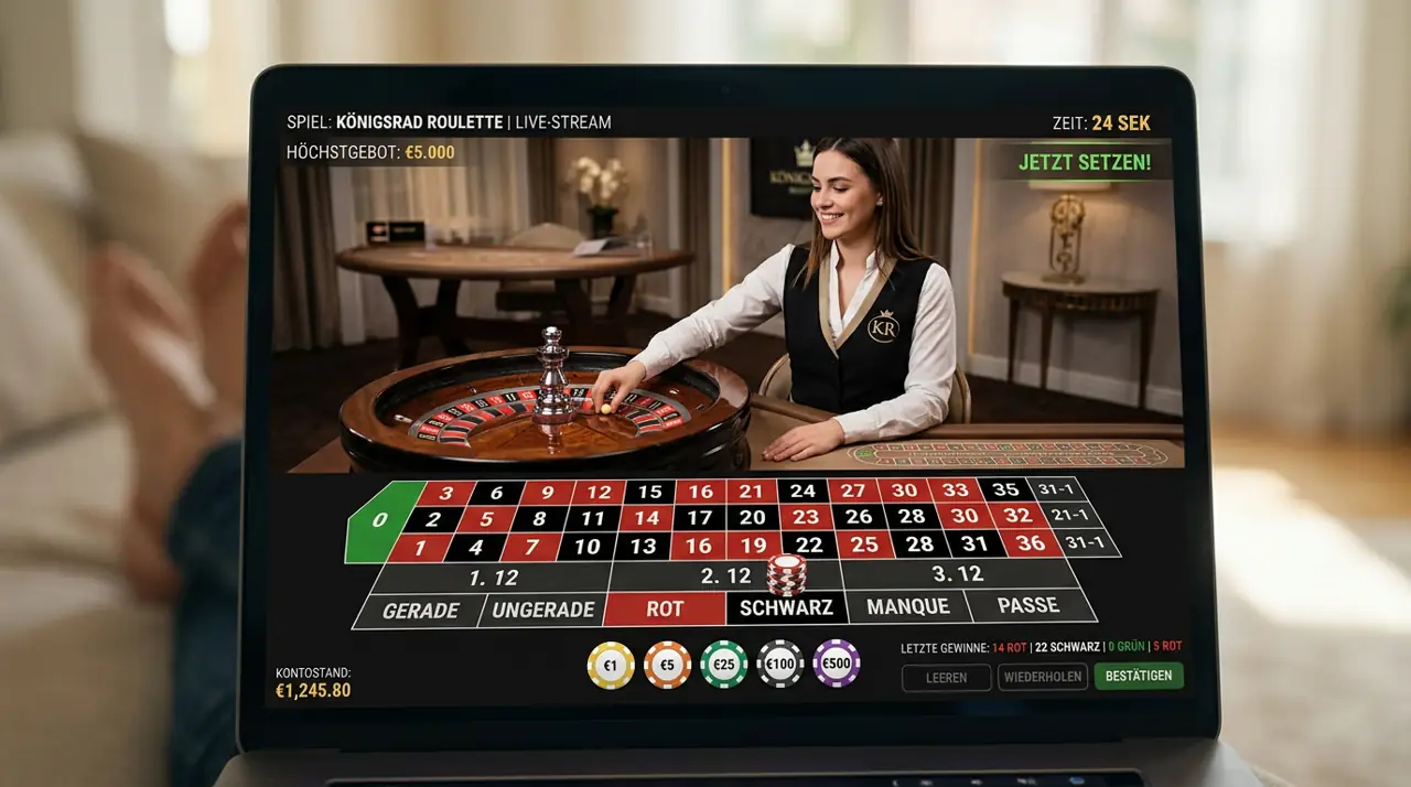 Live-Casino Tische — Bruno